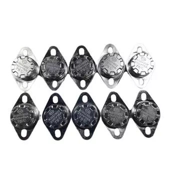 10 шт. Ksd302 керамический термостат 16a 250 В переключатель контроля температуры 40 градусов-150 градусов термостат 70 degree