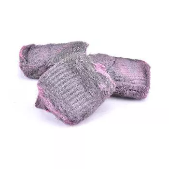 10 шт., кухонная губка, стальная проволока, щетка для мытья посуды, подушечки, инструменты для чистки серый