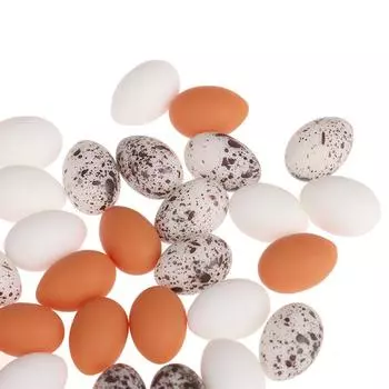 10 шт. кукольный домик миниатюрный имитация яиц еда модель ролевые игры кухонные игрушки
