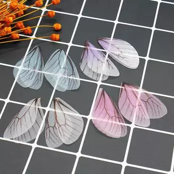 10 шт. кулон-бабочка подвески ювелирные изделия DIY аксессуары кофе синий