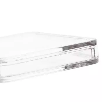 10 шт. квадратный прозрачный защитный чехол для контейнеров для жетонов, коробок-держателей для настольных игр 20mm