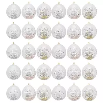 10 шт. латексных прозрачных шаров с надписью «С днем рождения» для дня рождения, годовщины свадьбы, декабря golden sequin