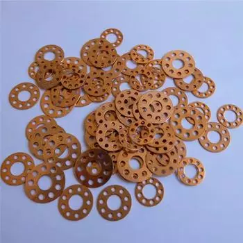 10 шт. латунных шайб, прокладок 14x5,2x0,5 мм, шайб из фосфористой бронзы для хранения масла 10x5,2x0,5 мм, аксессуары для складных ножей, инструменты 12x5,2x0,5 мм 14x5.2x0.5mm