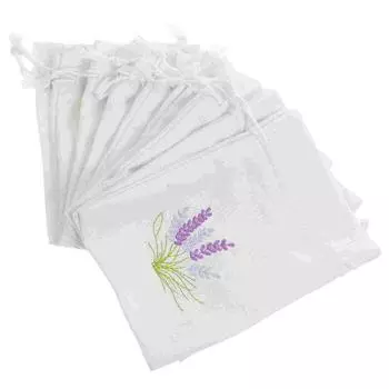 10 шт. Лавандовый пакетик-саше Пустые пакетики-саше Подвески Туалетные принадлежности Упаковка Контейнер Мини Аромат