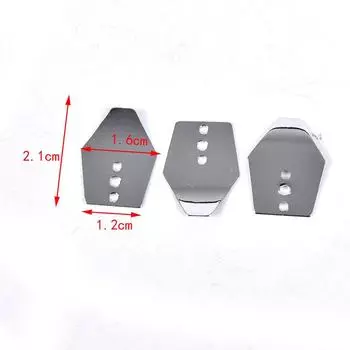 10 шт. лезвий для ловли на приманку Swim Jig, стальное лезвие Chatterbait, лезвия Shakee, танцор для ловли на приманку Swim Jig