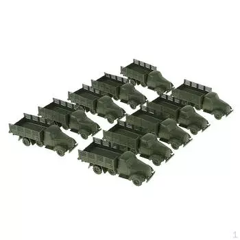 10 шт., литые модели автомобилей, настольные аксессуары для грузовиков