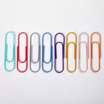 10 шт. / Лот 100 мм скрепки большие гигантские большие скрепки для бумаги канцелярские принадлежности