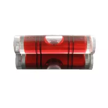 10 шт./лот 9,5*40 мм красного цвета пузырьковый уровень пластиковый пузырьковый уровень трубчатые колбы