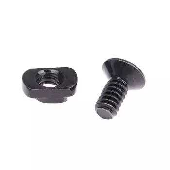10 шт./лот алюминиевые винты и гайки для замены Mlok M-Lok рельсовые винты инструменты аксессуары