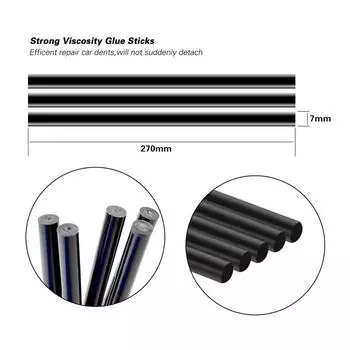 10 шт./лот автомобильный кузов удаление града DIY ремонт инструмент расплавленный клей палочки беспокрасочный ремонт вмятин оптовая продажа