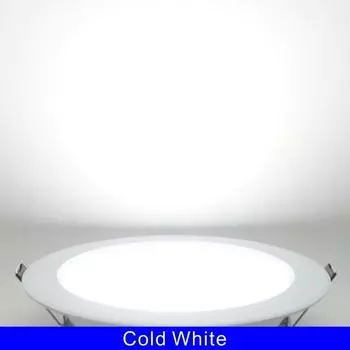 10 шт./лот DC 12 В 24 В светодиодный потолочный светильник 5 Вт 9 Вт 12 Вт 15 Вт 18 Вт встраиваемый потолочный светильник 3/4/5 дюймов круглая панель вниз прожектор DC24V 5W&Silvery