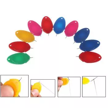 10 шт./лот DIY нитевдеватель для пожилых людей направляющая игла легкий автоматический нитевдеватель швейные инструменты