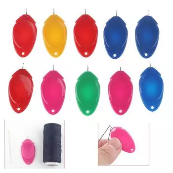 10 шт./лот DIY Threader направляющая игла для пожилых людей, легкая автоматическая нить, швейные инструменты