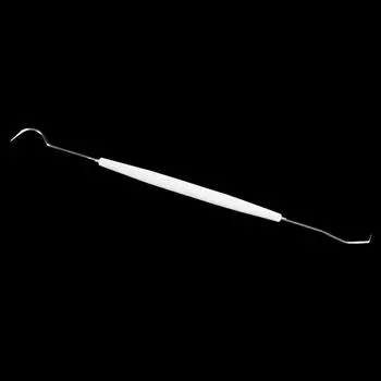 10 шт./лот двухсторонние стоматологические гигиенические чистящие зонды-исследователи крючки-метки