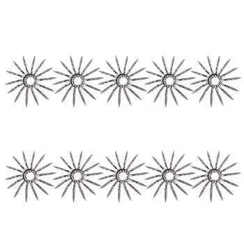 10 шт./лот колючий крючок для креветок, однослойный рыболовный крючок, крючок для зонта с кальмаром, рыбалка на лодке 2