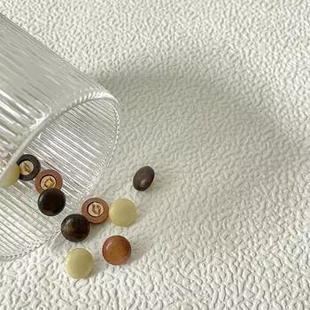 10 шт./лот креативные грибовидные пуговицы 11,5/15 мм модные деревянные пуговицы на ножке аксессуары для шитья одежды 11.5mm коричневый