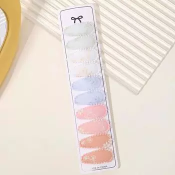 10 шт./лот Мини-заколки для волос BB для девочек, милые головные уборы, бутик, мультяшные, пятиконечные звезды, сердечки, заколки для волос, детские украшения для нарядной вечеринки