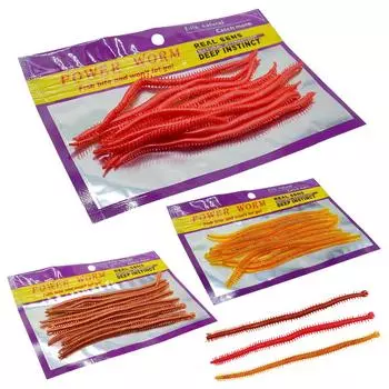 10 шт./лот мягкие черви приманки твердая рыболовная приманка для пресноводного соленого окуня форели Red