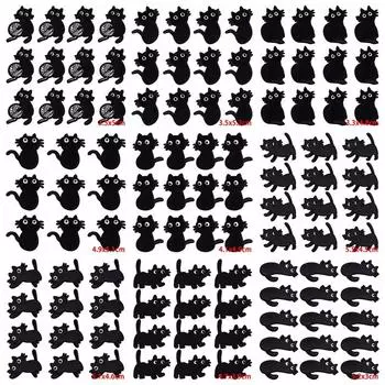 10 шт./лот мультфильм аниме вышитые нашивки для одежды термонаклейки на одежду животные вышитые нашивки крючки-петли наклейки