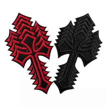 10 шт./лот нашивки с изображением Иисуса, термоклеящиеся нашивки для одежды, вышитые/плавкие нашивки, шитье, значок