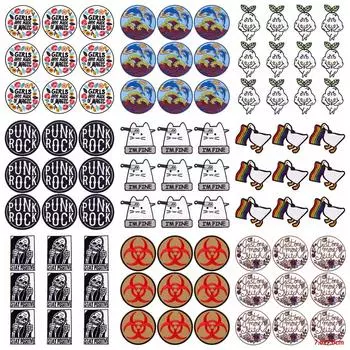 10 шт./лот, оптовая продажа, вышивка, железные нашивки для одежды, нашивки для одежды, куртки, декор, аппликация, принадлежности для шитья