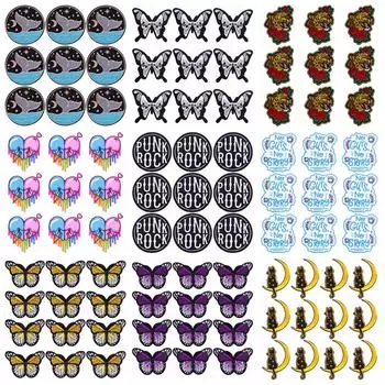 10 шт./лот, оптовая продажа, вышивка, железные нашивки для одежды, нашивки для одежды, куртки, декор, аппликация, принадлежности для шитья