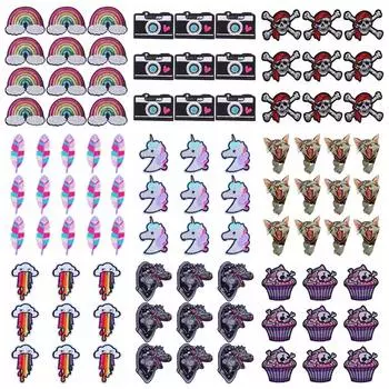 10 шт./лот, оптовая продажа, вышивка, железные нашивки для одежды, нашивки для одежды, куртки, декор, аппликация, принадлежности для шитья