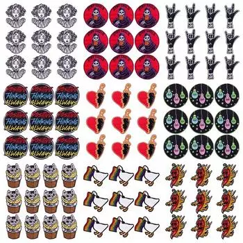 10 шт./лот, оптовая продажа, вышивка, железные нашивки для одежды, нашивки для одежды, куртки, декор, аппликация, принадлежности для шитья