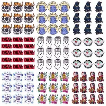 10 шт./лот, оптовая продажа, вышивка, железные нашивки для одежды, нашивки для одежды, куртки, декор, аппликация, принадлежности для шитья