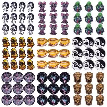 10 шт./лот, оптовая продажа, вышивка, железные нашивки для одежды, нашивки для одежды, куртки, декор, аппликация, принадлежности для шитья