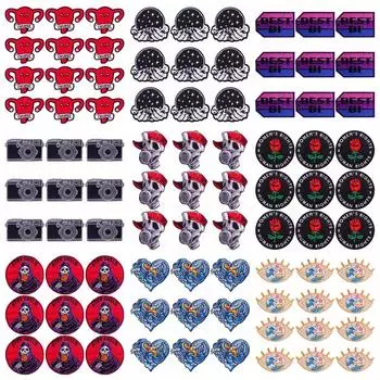 10 шт./лот, оптовая продажа, вышивка, железные нашивки для одежды, нашивки для одежды, куртки, декор, аппликация, принадлежности для шитья