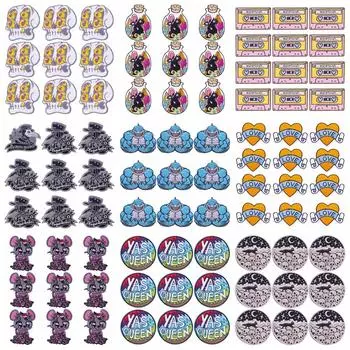 10 шт./лот, оптовая продажа, вышивка, железные нашивки для одежды, нашивки для одежды, куртки, декор, аппликация, принадлежности для шитья