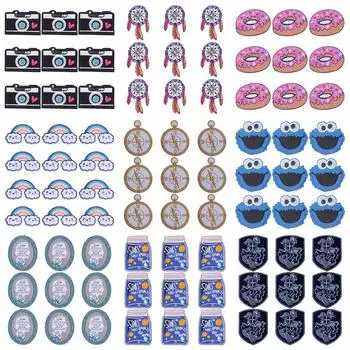 10 шт./лот, оптовая продажа, вышивка, железные нашивки для одежды, нашивки для одежды, куртки, декор, аппликация, принадлежности для шитья