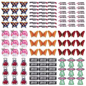 10 шт./лот, оптовая продажа, вышивка, железные нашивки для одежды, нашивки для одежды, куртки, декор, аппликация, принадлежности для шитья