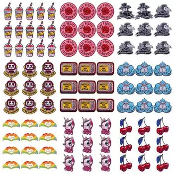 10 шт./лот, оптовая продажа, вышивка, железные нашивки для одежды, нашивки для одежды, куртки, декор, аппликация, принадлежности для шитья