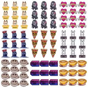 10 шт./лот, оптовая продажа, вышивка, железные нашивки для одежды, нашивки для одежды, куртки, декор, аппликация, принадлежности для шитья