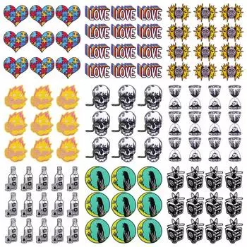 10 шт./лот, оптовая продажа, вышивка, железные нашивки для одежды, нашивки для одежды, куртки, декор, аппликация, принадлежности для шитья