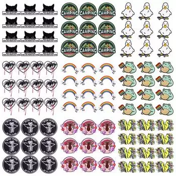 10 шт./лот, оптовая продажа, вышивка, железные нашивки для одежды, нашивки для одежды, куртки, декор, аппликация, принадлежности для шитья