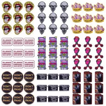 10 шт./лот, оптовая продажа, вышивка, железные нашивки для одежды, нашивки для одежды, куртки, декор, аппликация, принадлежности для шитья