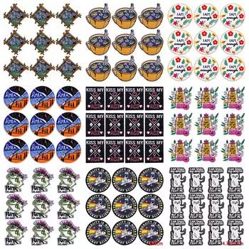 10 шт./лот, оптовая продажа, вышивка, железные нашивки для одежды, нашивки для одежды, куртки, декор, аппликация, принадлежности для шитья