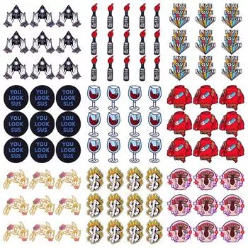 10 шт./лот, оптовая продажа, вышивка, железные нашивки для одежды, нашивки для одежды, куртки, декор, аппликация, принадлежности для шитья