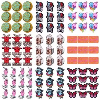 10 шт./лот, оптовая продажа, вышивка, железные нашивки для одежды, нашивки для одежды, куртки, декор, аппликация, принадлежности для шитья