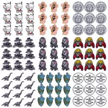 10 шт./лот, оптовая продажа, вышивка, железные нашивки для одежды, нашивки для одежды, куртки, декор, аппликация, принадлежности для шитья