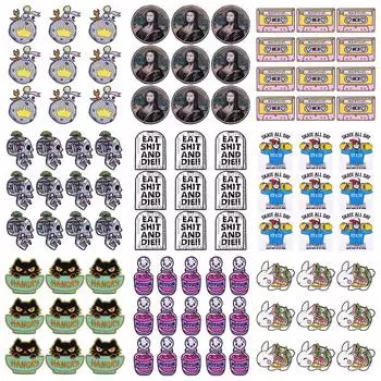 10 шт./лот, оптовая продажа, вышивка, железные нашивки для одежды, нашивки для одежды, куртки, декор, аппликация, принадлежности для шитья