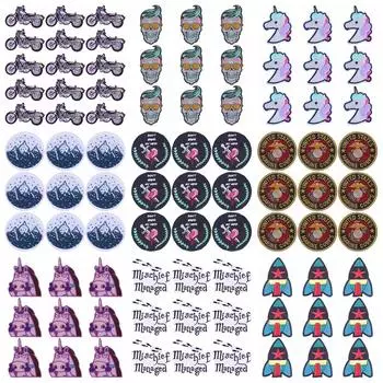 10 шт./лот, оптовая продажа, вышивка, железные нашивки для одежды, нашивки для одежды, куртки, декор, аппликация, принадлежности для шитья