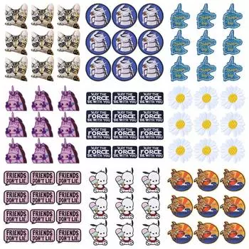 10 шт./лот, оптовая продажа, вышивка, железные нашивки для одежды, нашивки для одежды, куртки, декор, аппликация, принадлежности для шитья