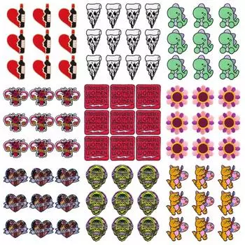 10 шт./лот, оптовая продажа, вышивка, железные нашивки для одежды, нашивки для одежды, куртки, декор, аппликация, принадлежности для шитья