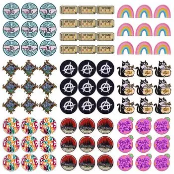 10 шт./лот, оптовая продажа, вышивка, железные нашивки для одежды, нашивки для одежды, куртки, декор, аппликация, принадлежности для шитья