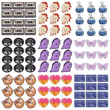 10 шт./лот, оптовая продажа, вышивка, железные нашивки для одежды, нашивки для одежды, куртки, декор, аппликация, принадлежности для шитья