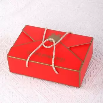 10 шт./лот, ручная упаковка для лунных пряников на праздник середины осени, европейские простые конверты, хрустящие коробки для яичного желтка 22.5x15x7cm